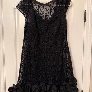 Fun Black Lace Dress